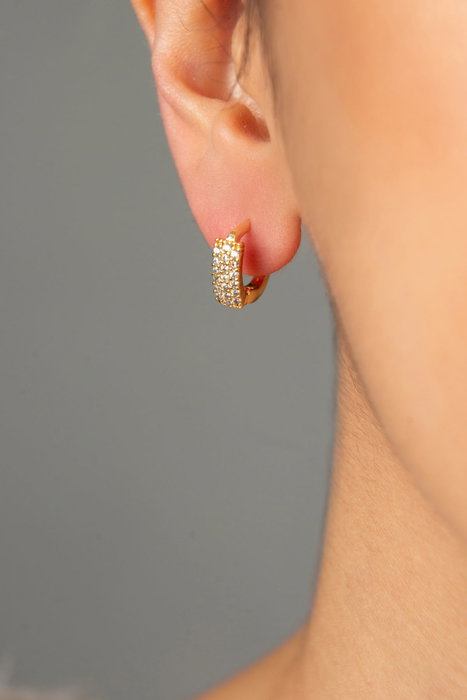 Heliophilia Silver Pendientes de Metal Multicolor CKP9162